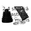 Montāžas komplekts, Piedziņas vārpstas gofrēts apvalks GSP 700117
