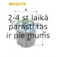 Degvielas filtrs WIX FILTERS WF8478