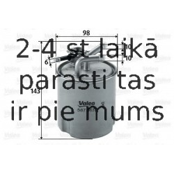 Топливный фильтр VALEO 587563