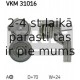 Spriegotājrullītis, Ķīļrievu siksna SKF VKM 31016