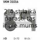 Spriegotājrullītis, Ķīļrievu siksna SKF VKM 31016