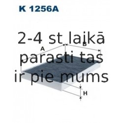 Фильтр, воздух во внутренном пространстве FILTRON K1256A