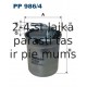Топливный фильтр FILTRON PP986/4