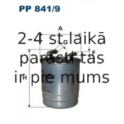 Degvielas filtrs FILTRON PP841/9