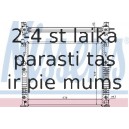 Радиатор, охлаждение двигателя NISSENS 62576A
