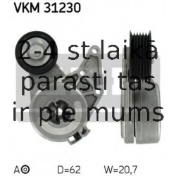 Spriegotājrullītis, Ķīļrievu siksna SKF VKM 31230