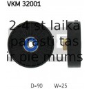 Parazīt-/Vadrullītis, Ķīļrievu siksna SKF VKM 32001