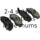 Комплект тормозных колодок, дисковый тормоз HERTH+BUSS JAKOPARTS J3604032