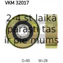 Parazīt-/Vadrullītis, Ķīļrievu siksna SKF VKM 32017