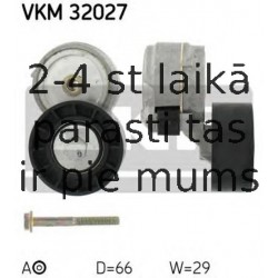 Spriegotājrullītis, Ķīļrievu siksna SKF VKM 32027