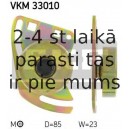 Spriegotājrullītis, Ķīļrievu siksna SKF VKM 33010