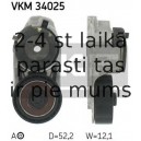 Spriegotājrullītis, Ķīļrievu siksna SKF VKM 34025