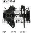 Spriegotājrullītis, Ķīļrievu siksna SKF VKM 34042