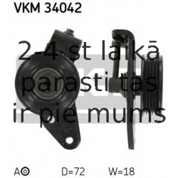 Spriegotājrullītis, Ķīļrievu siksna SKF VKM 34042