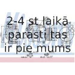 Kompresors, Gaisa kond. sistēma NISSENS 89341