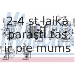 Kompresors, Gaisa kond. sistēma NISSENS 89201