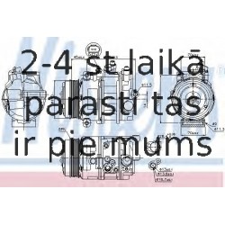 Kompresors, Gaisa kond. sistēma NISSENS 89039