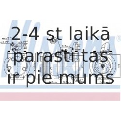 Kompresors, Gaisa kond. sistēma NISSENS 890059