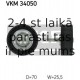 Parazīt-/Vadrullītis, Ķīļrievu siksna SKF VKM 34050