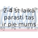 Радиатор, охлаждение двигателя NISSENS 67721