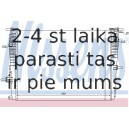 Радиатор, охлаждение двигателя NISSENS 637606