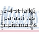 Радиатор, охлаждение двигателя NISSENS 62393