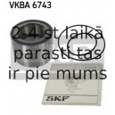 Комплект подшипника ступицы колеса SKF VKBA 6743