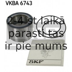 Комплект подшипника ступицы колеса SKF VKBA 6743