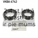 Комплект подшипника ступицы колеса SKF VKBA 6742