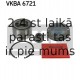 Комплект подшипника ступицы колеса SKF VKBA 6721