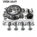 Комплект подшипника ступицы колеса SKF VKBA 6649