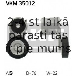 Spriegotājrullītis, Ķīļrievu siksna SKF VKM 35012