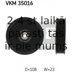 Parazīt-/Vadrullītis, Ķīļrievu siksna SKF VKM 35016