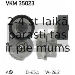 Spriegotājrullītis, Ķīļrievu siksna SKF VKM 35023