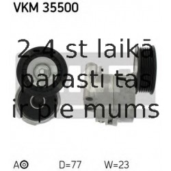 Spriegotājrullītis, Ķīļrievu siksna SKF VKM 35500