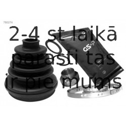 Montāžas komplekts, Piedziņas vārpstas gofrēts apvalks GSP 780274