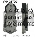 Spriegotājrullītis, Ķīļrievu siksna SKF VKM 38700