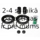 Ремкомплект, тормозной суппорт BUDWEG CALIPER 204861