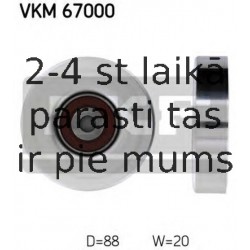 Parazīt-/Vadrullītis, Ķīļrievu siksna SKF VKM 67000