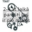 Spriegotājrullītis, Gāzu sadales mehānisma piedziņas siksna SKF VKM 71100