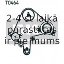 Spriegotājrullītis, Gāzu sadales mehānisma piedziņas siksna SKF VKM 74601