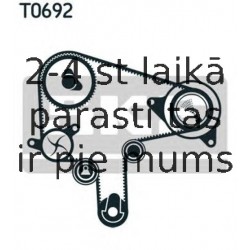 Spriegotājrullītis, Gāzu sadales mehānisma piedziņas siksna SKF VKM 74602