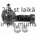 Stūres šķērsstiepņa uzgalis LEMFÖRDER 33823 01