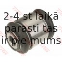 Balst-/Virzošais šarnīrs TRW JBJ1080