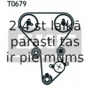 Spriegotājrullītis, Gāzu sadales mehānisma piedziņas siksna SKF VKM 75009