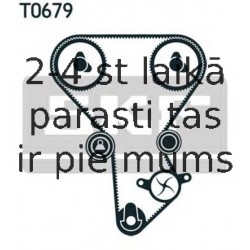 Spriegotājrullītis, Gāzu sadales mehānisma piedziņas siksna SKF VKM 75009