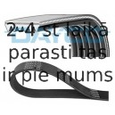 Ķīļrievu siksna DAYCO 6PK1035