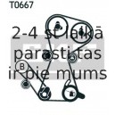 Spriegotājrullītis, Gāzu sadales mehānisma piedziņas siksna SKF VKM 75140