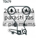 Spriegotājrullītis, Gāzu sadales mehānisma piedziņas siksna SKF VKM 75144