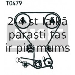 Spriegotājrullītis, Gāzu sadales mehānisma piedziņas siksna SKF VKM 75144